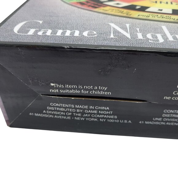 Shout Out! Drinking Board Game Night Set Glass Spin Wheel & Four Shot Glasses - Picture 6 of 16